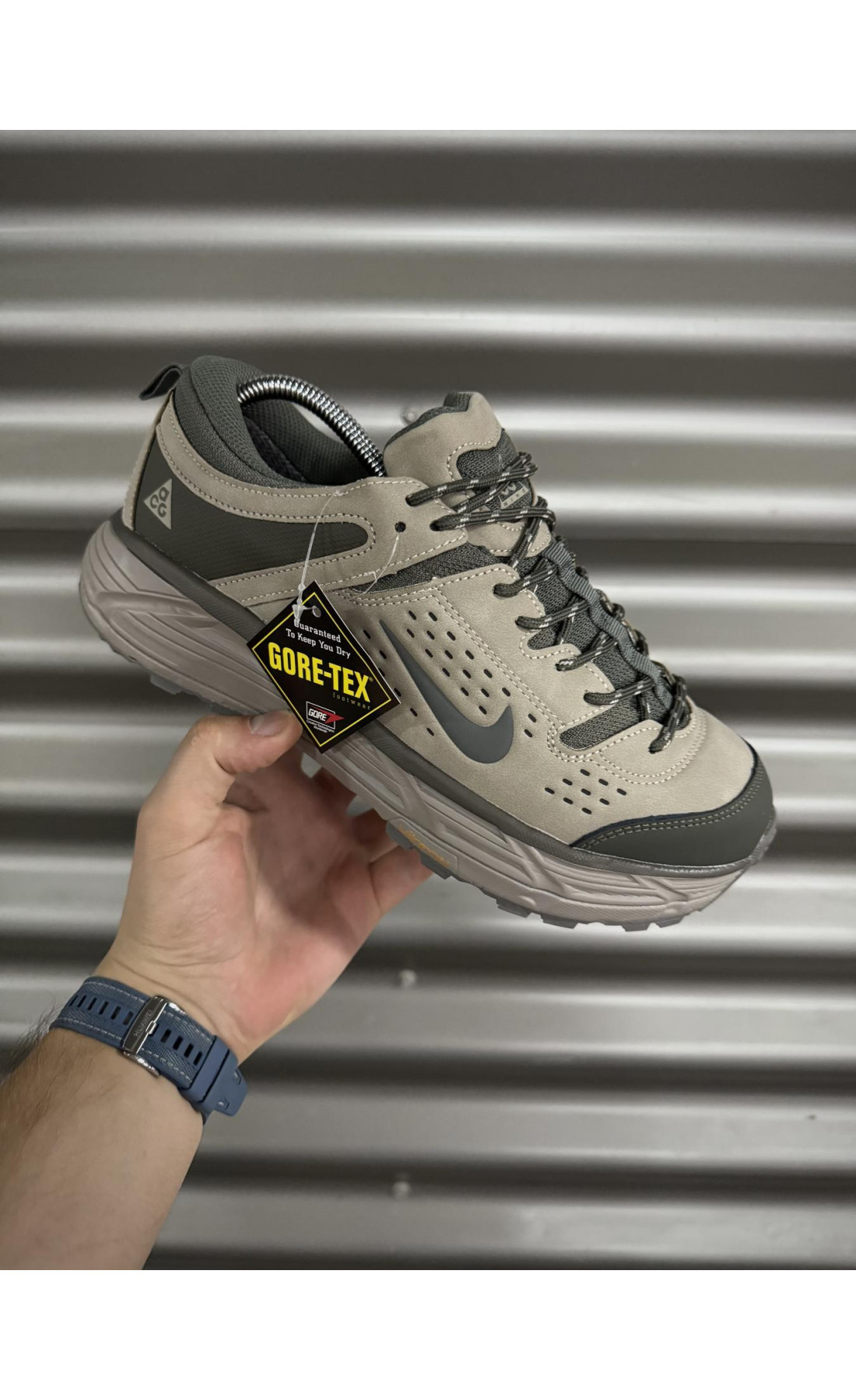 Чоловічі кросівки  Термо кросівки nike acg running (gore-tex), тактичні (2963-5)