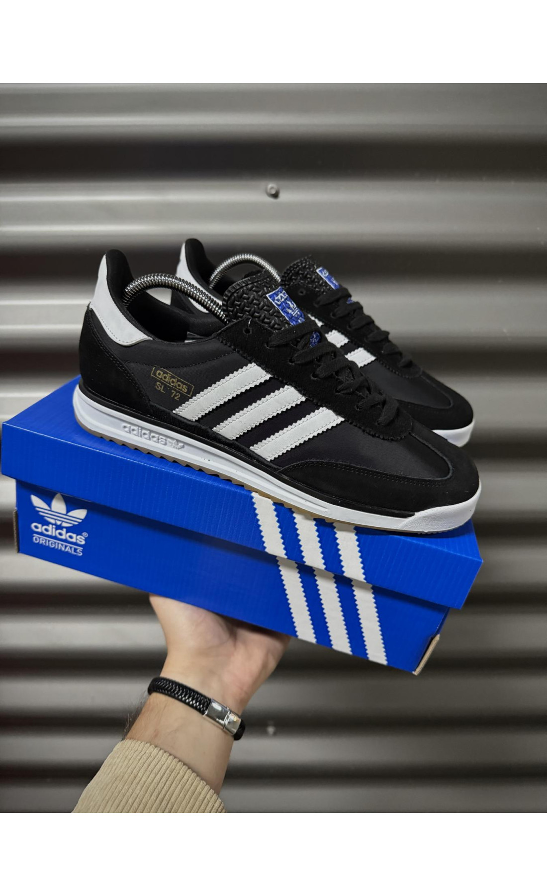 Чоловічі кросівки  Кросівки adidas sl , чорні (1149-5)