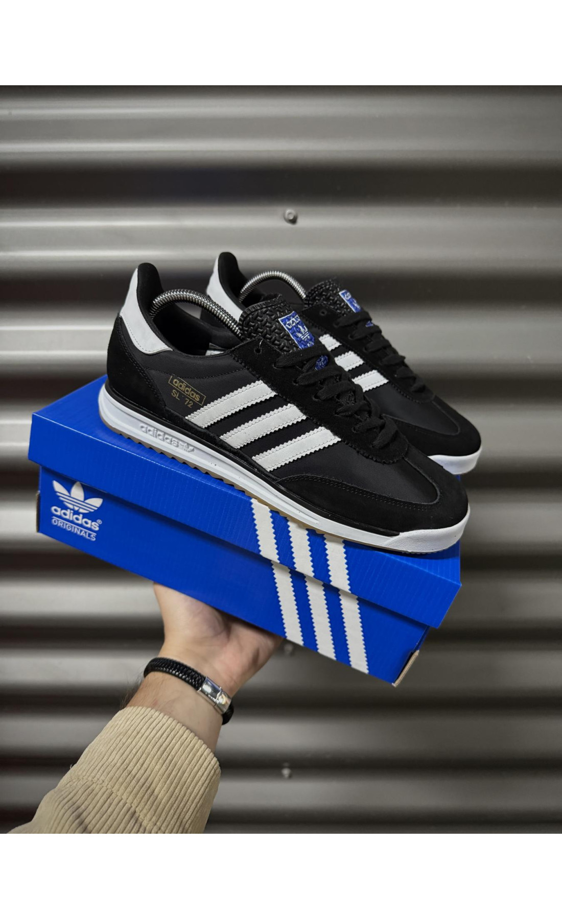 Чоловічі кросівки  Кросівки adidas sl , чорні (1149-5)