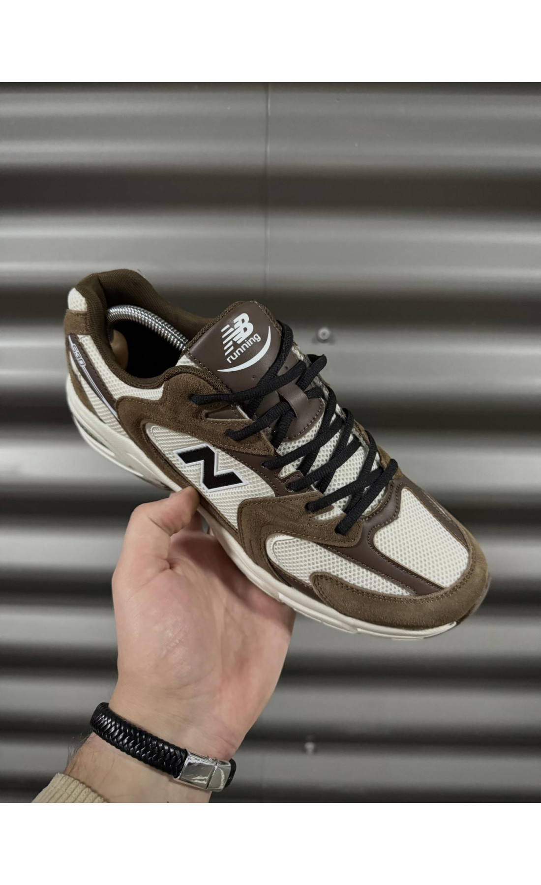 Чоловічі кросівки  Кросівки new balance (brown) (530-6)