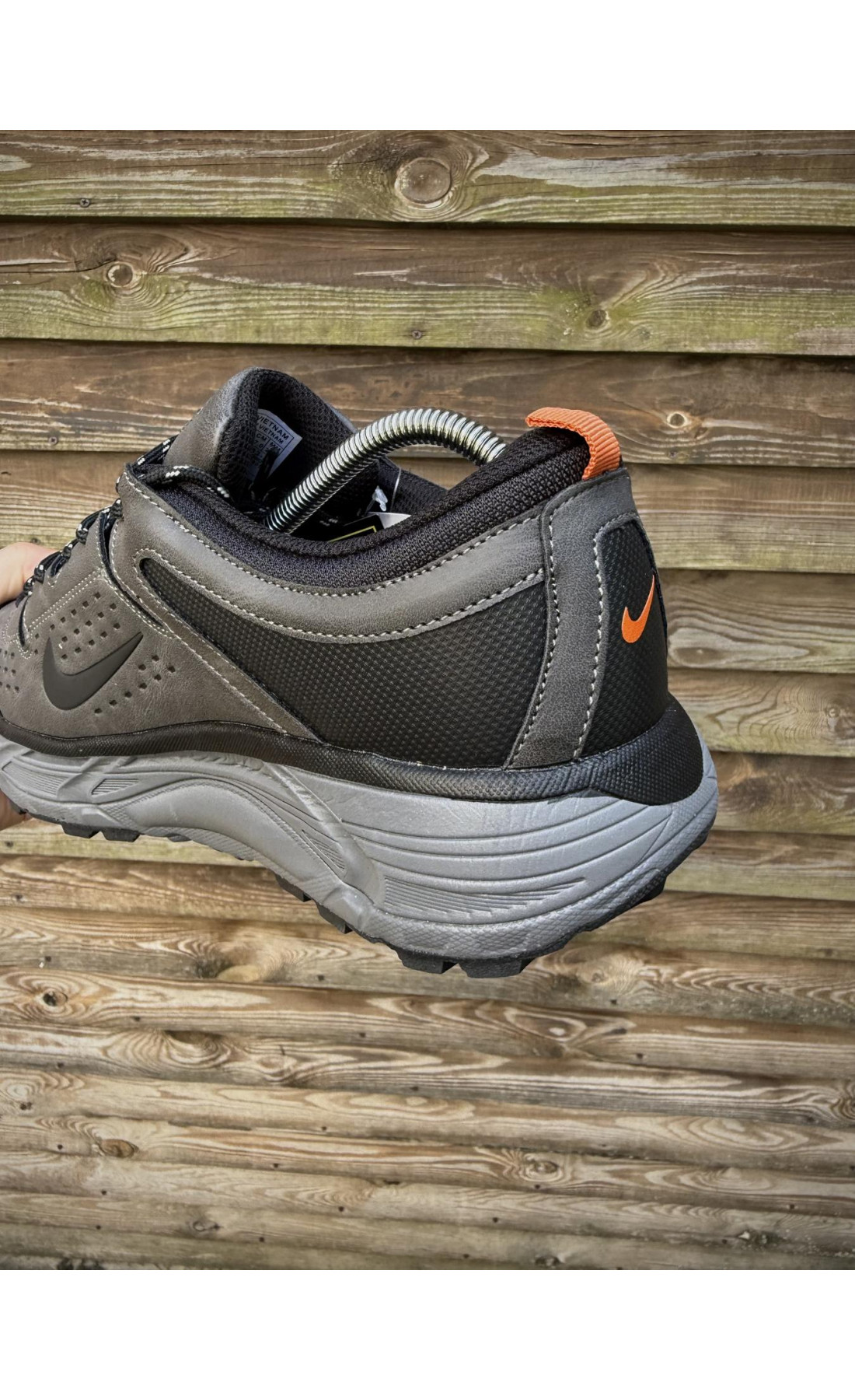 Чоловічі кросівки  Термо кросівки nike acg running (gore-tex), сірі (2963-2)