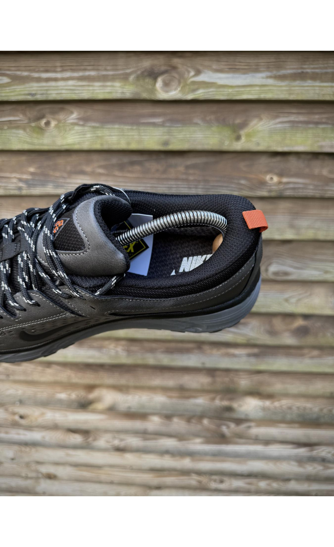 Чоловічі кросівки  Термо кросівки nike acg running (gore-tex), сірі (2963-2)