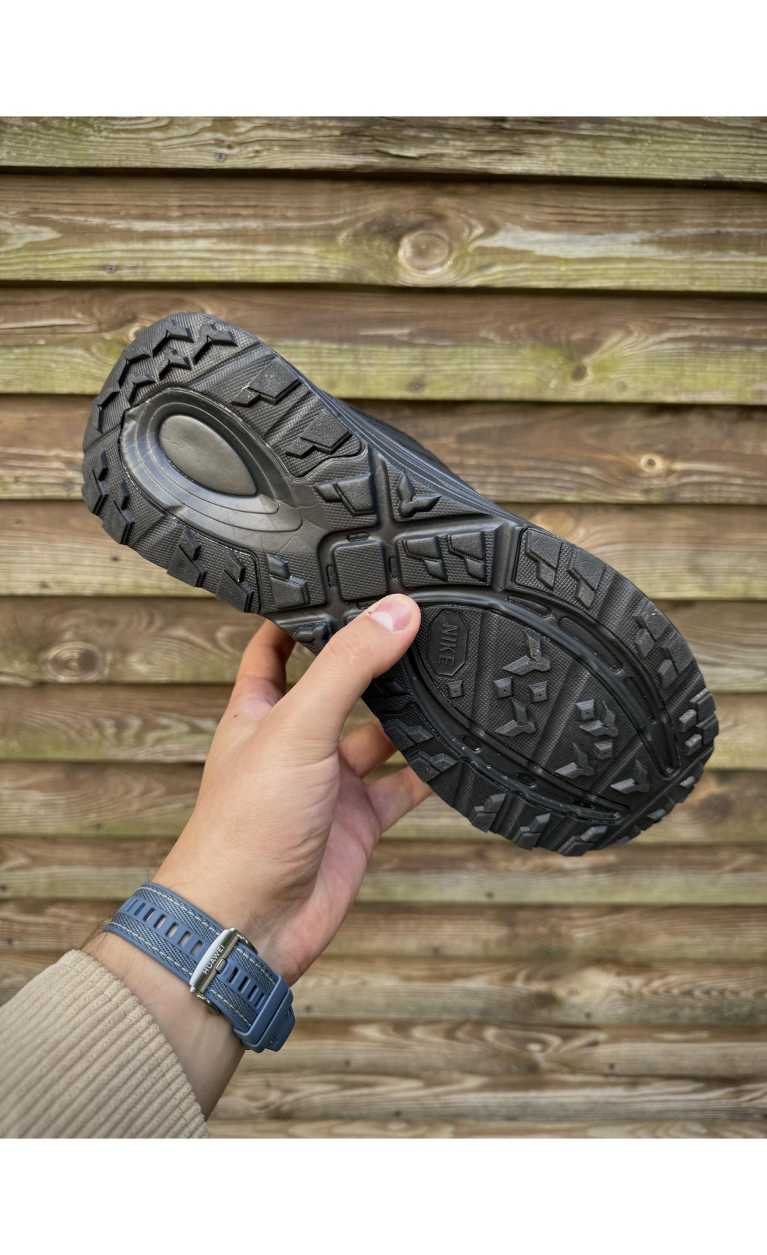 Чоловічі кросівки  Термо кросівки nike acg running (gore-tex), чорні (2963-1)