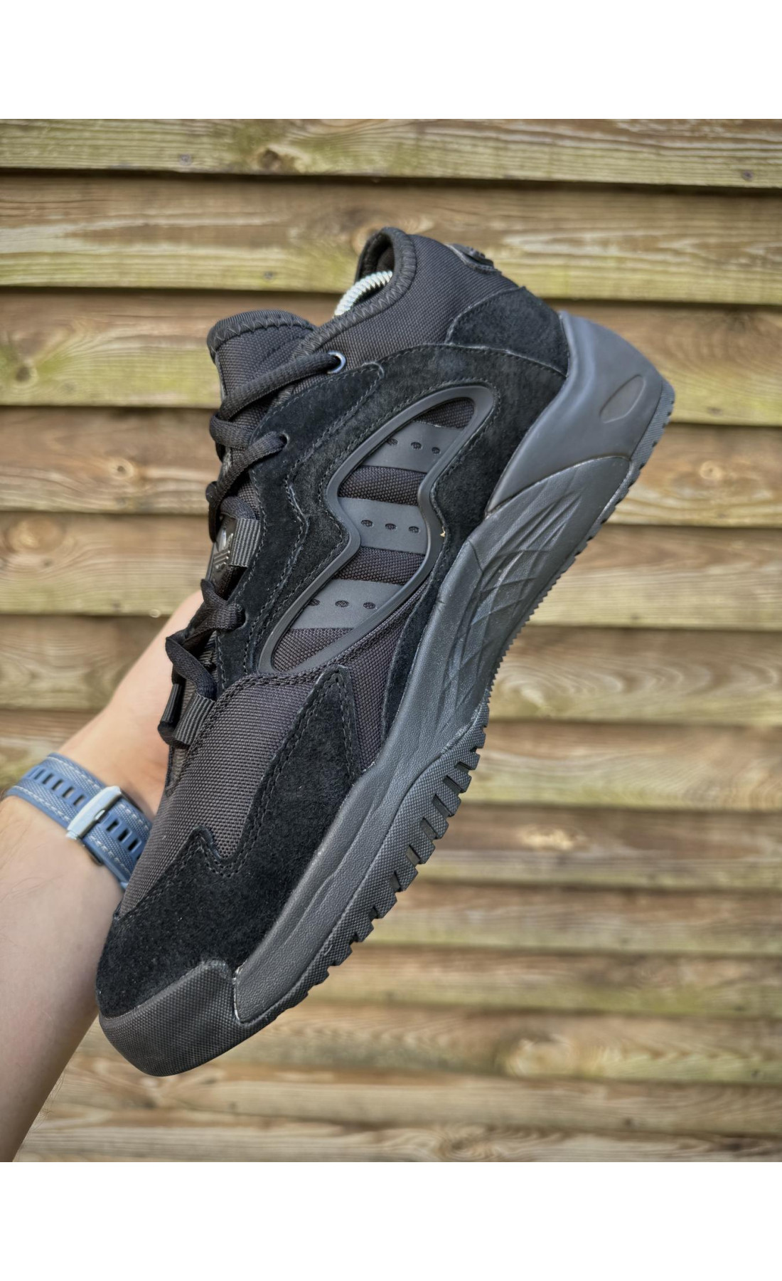 Чоловічі кросівки  Кросівки adidas streetball cordura (all black) (5453-6)