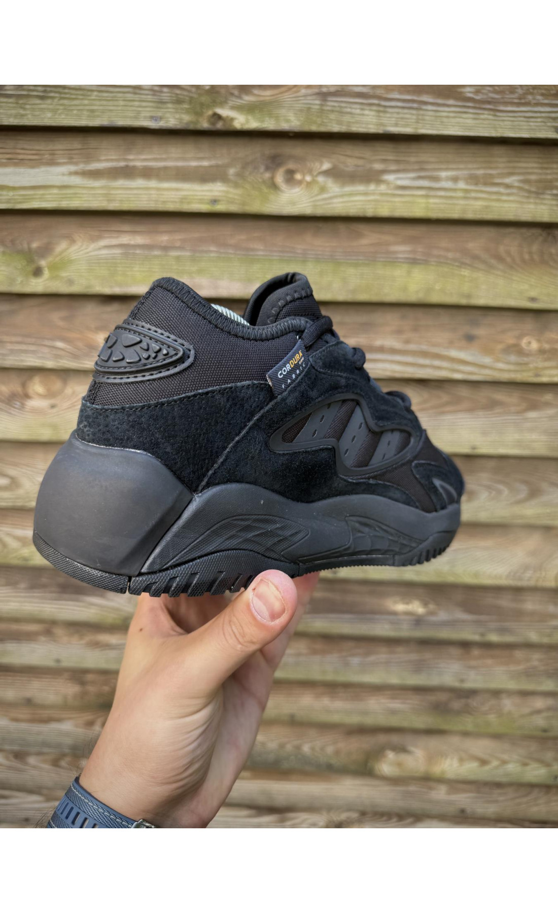 Чоловічі кросівки  Кросівки adidas streetball cordura (all black) (5453-6)