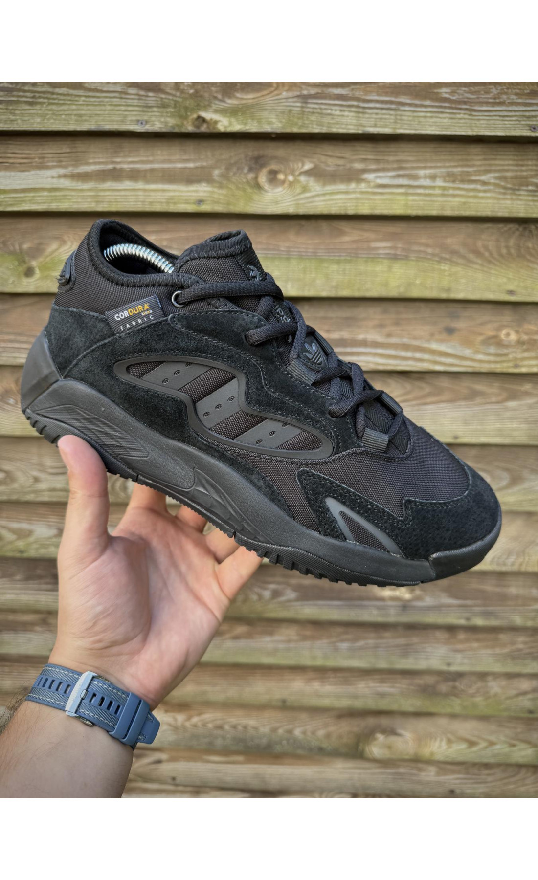 Чоловічі кросівки  Кросівки adidas streetball cordura (all black) (5453-6)