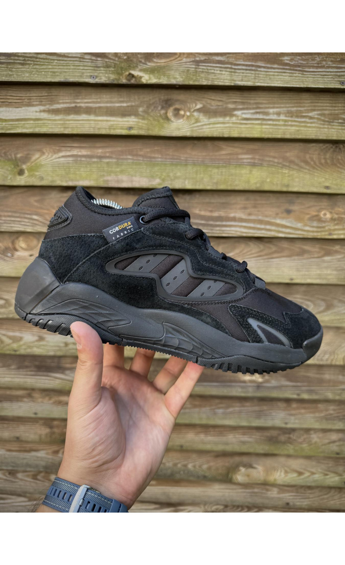 Чоловічі кросівки  Кросівки adidas streetball cordura (all black) (5453-6)