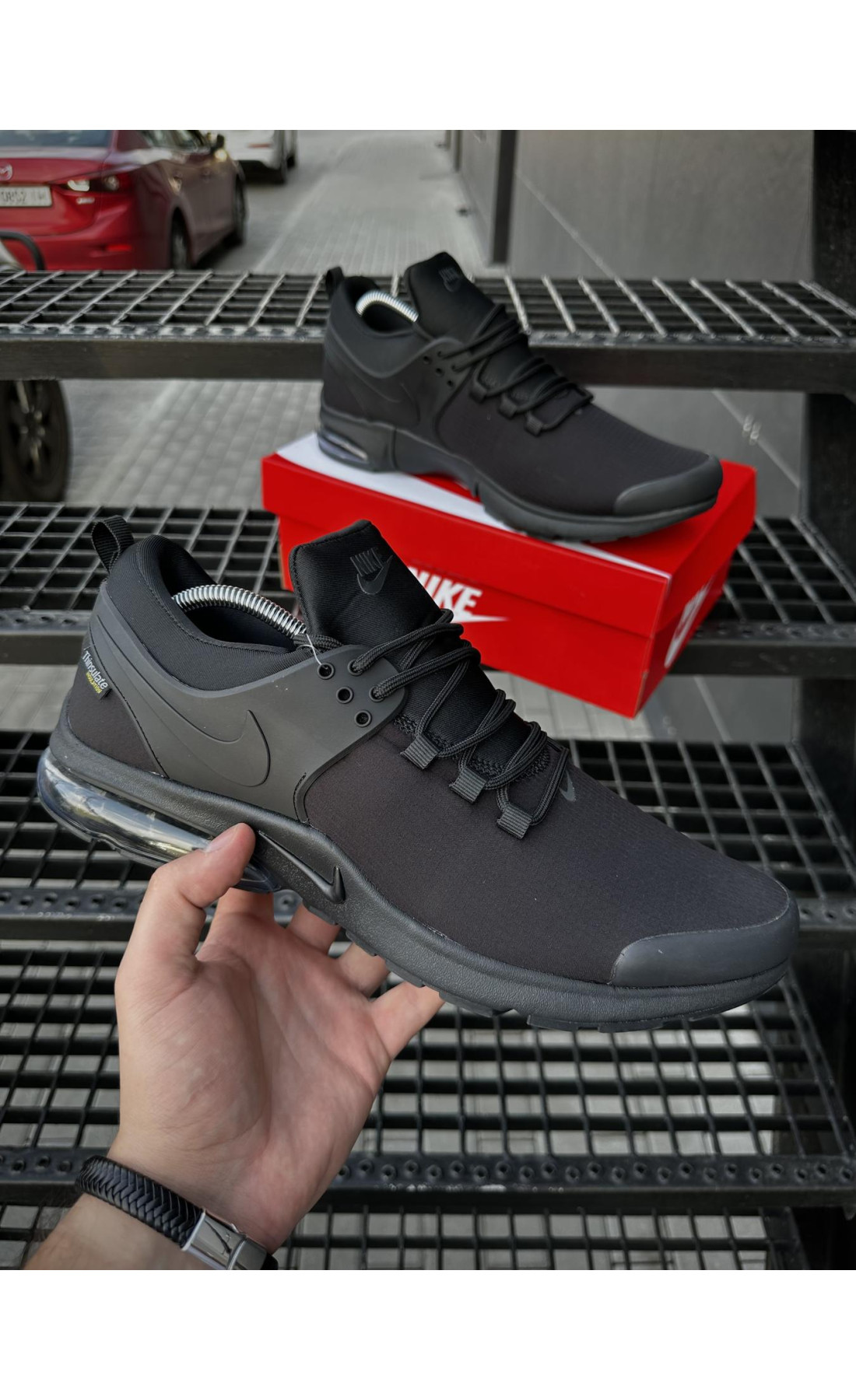 Чоловічі кросівки  Термо кросівки nike presto gore-tex (2853-1)