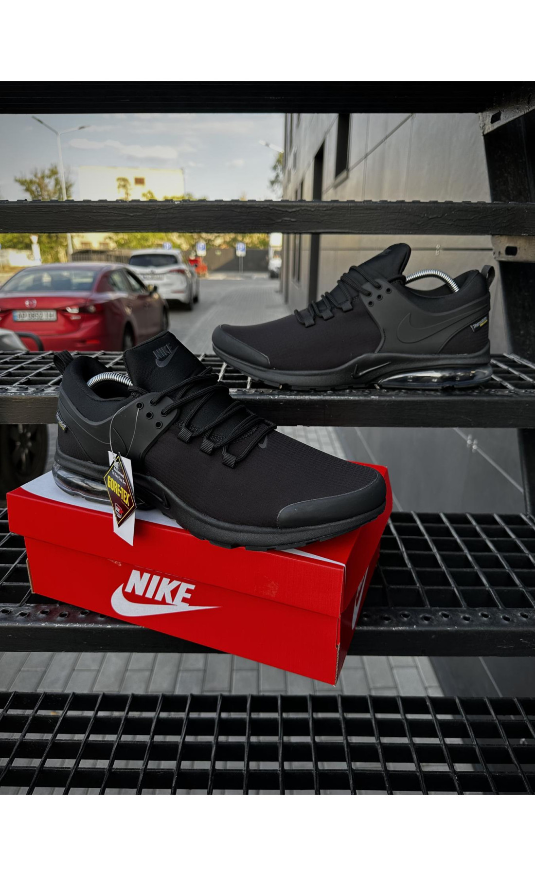 Чоловічі кросівки  Термо кросівки nike presto gore-tex (2853-1)