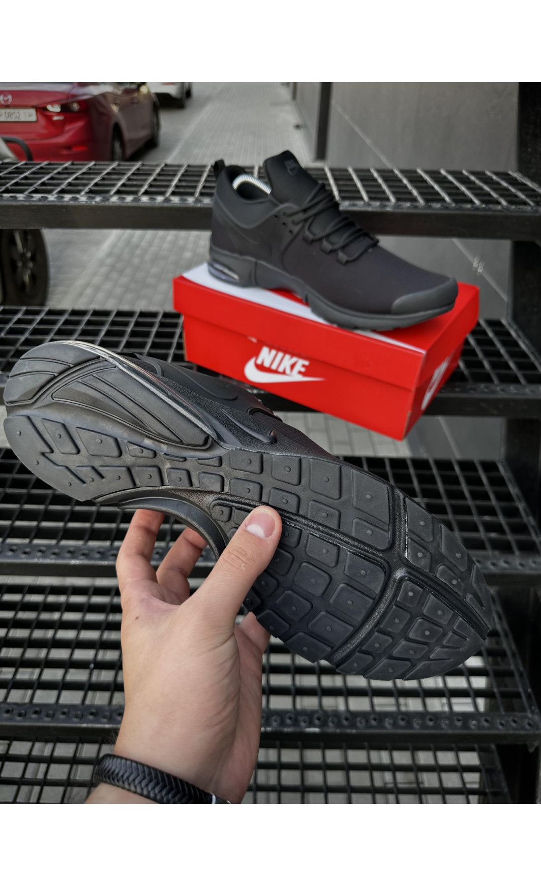 Чоловічі кросівки  Термо кросівки nike presto gore-tex (2853-1)