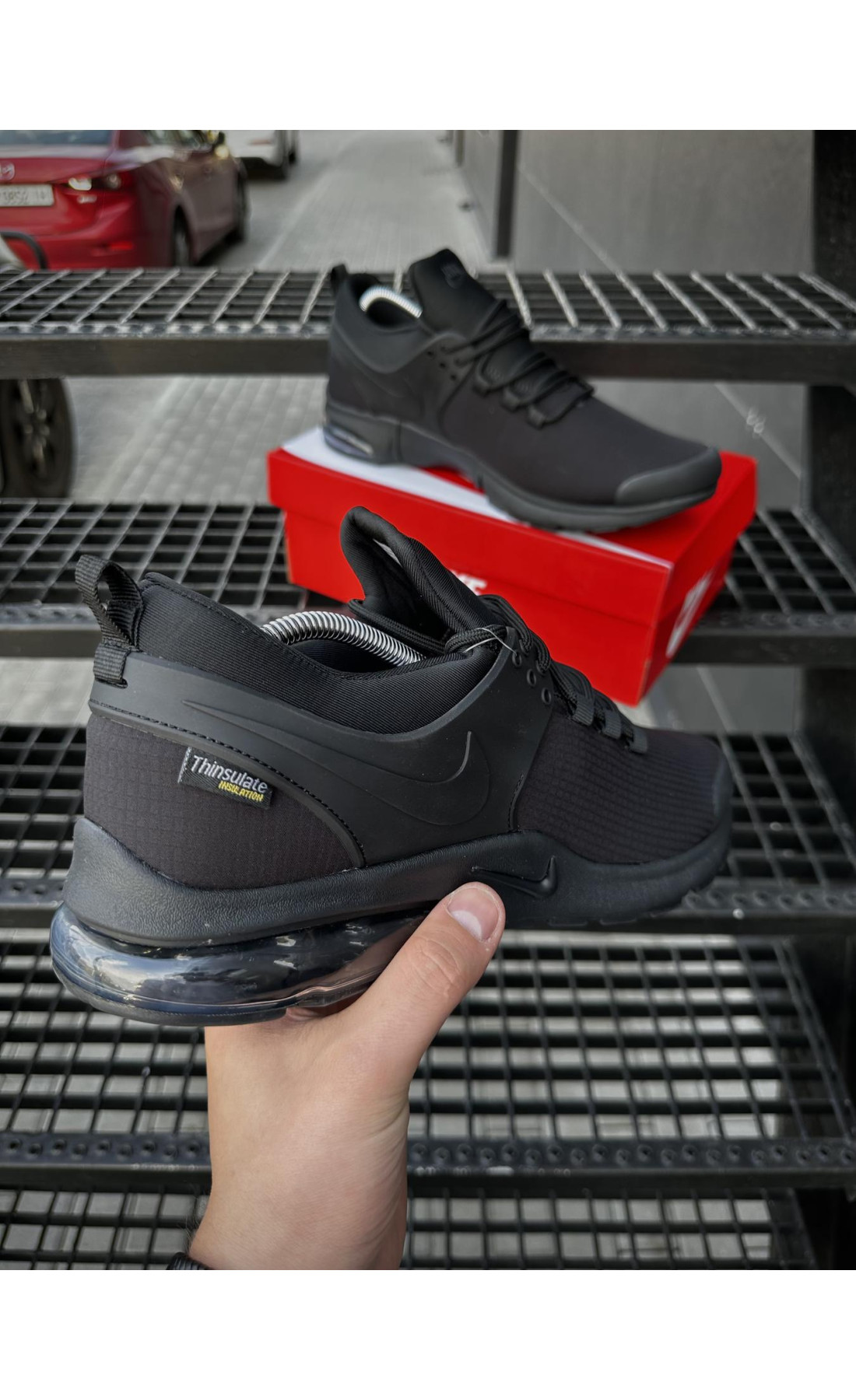 Чоловічі кросівки  Термо кросівки nike presto gore-tex (2853-1)