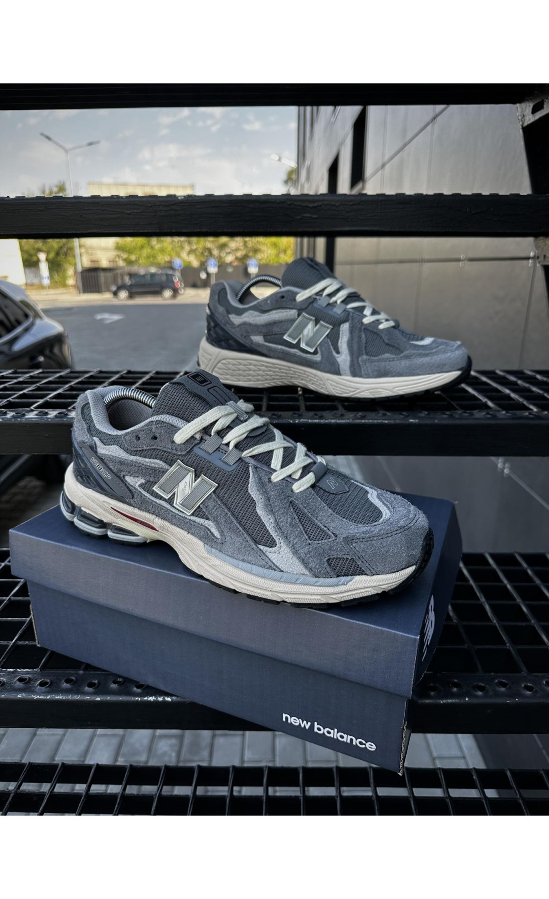 Чоловічі кросівки  Кросівки new balance r (сірі) (2969-7)