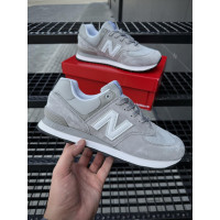 Чоловічі кросівки  Кросівки new balance classic (світло сірі) (1123-2)