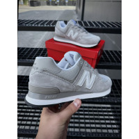 Чоловічі кросівки  Кросівки new balance classic (світло сірі) (1123-2)