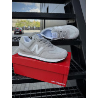 Чоловічі кросівки  Кросівки new balance classic (світло сірі) (1123-2)