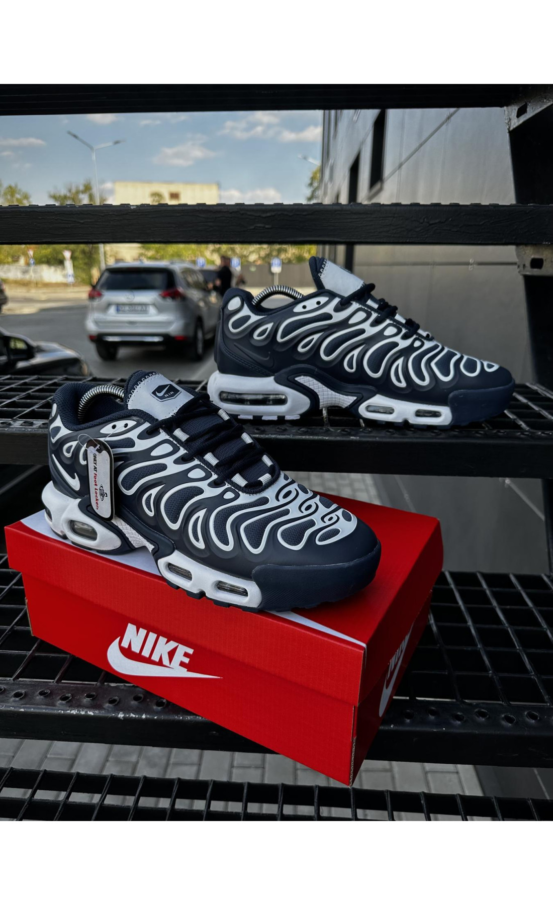 Чоловічі кросівки  Кросівки nike air tn plus drift (сині) (0045-4)
