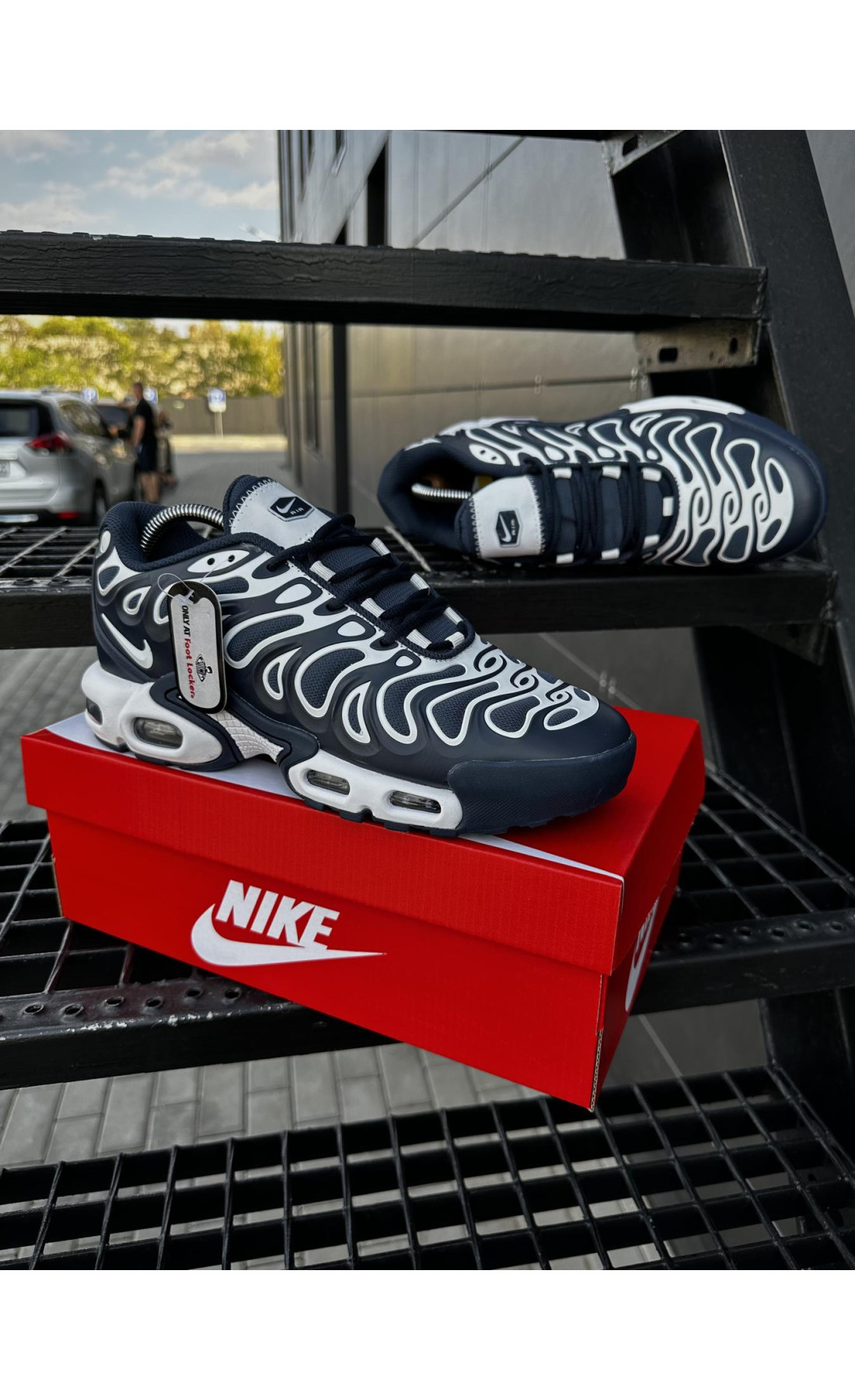 Чоловічі кросівки  Кросівки nike air tn plus drift (сині) (0045-4)