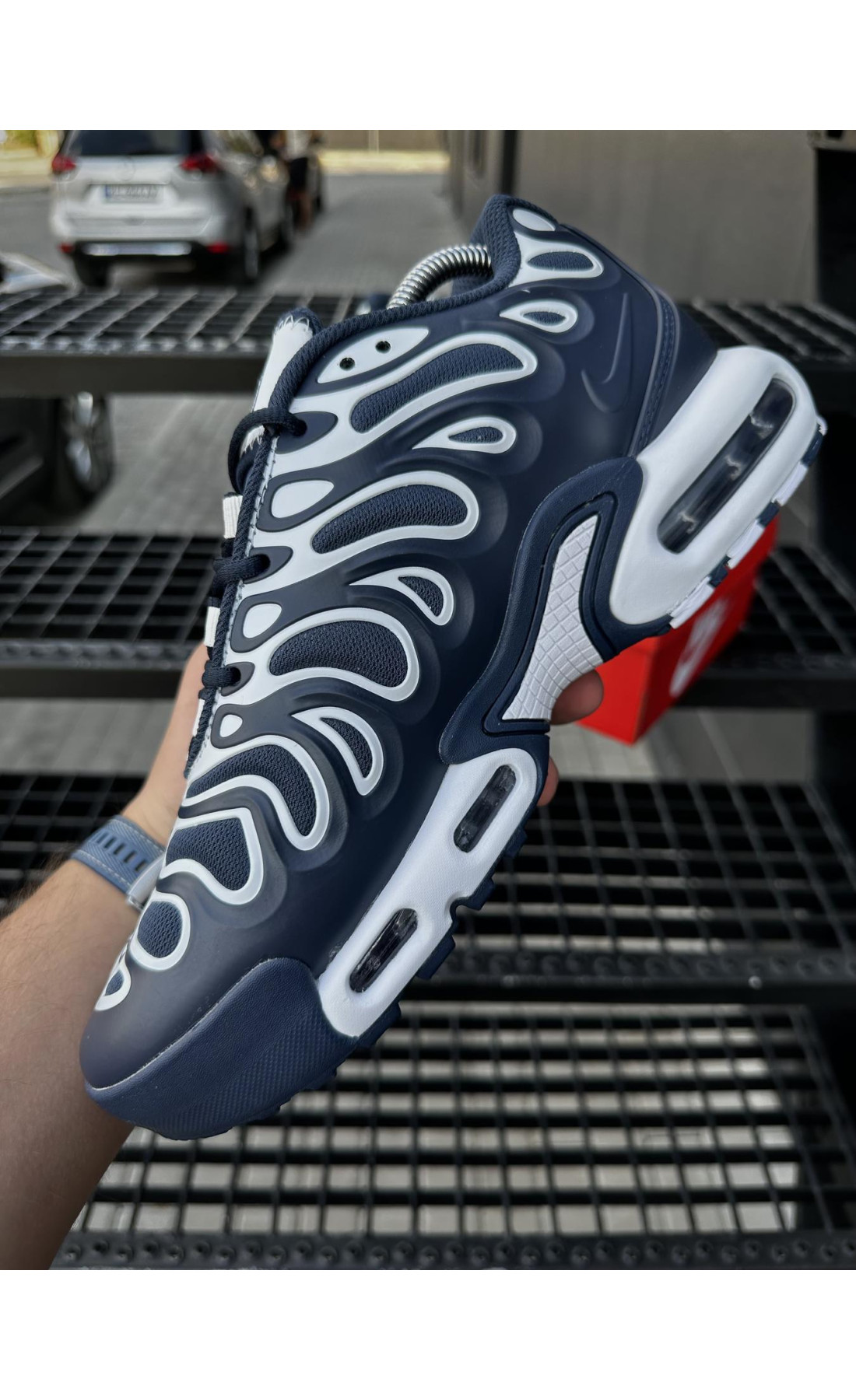 Чоловічі кросівки  Кросівки nike air tn plus drift (сині) (0045-4)