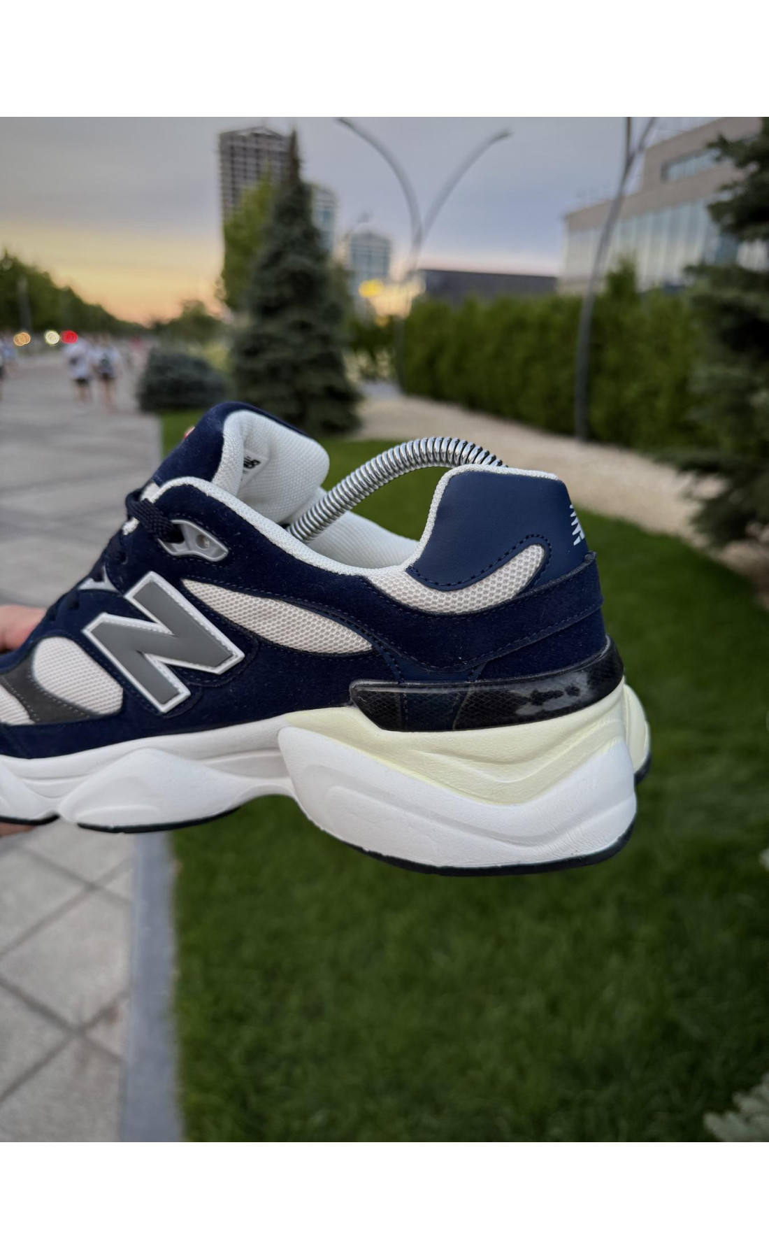 Чоловічі кросівки  Кросівки new balance (сині) (1148-2)