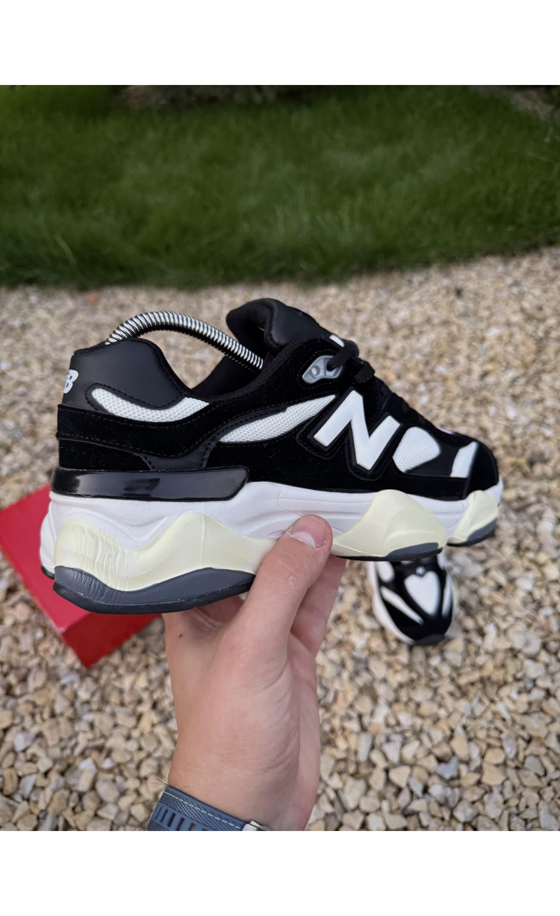 Чоловічі кросівки  Кросівки new balance (чорні) (1148-7)