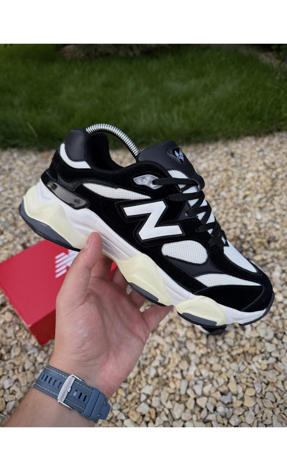 Чоловічі кросівки  Кросівки new balance (чорні) (1148-7)