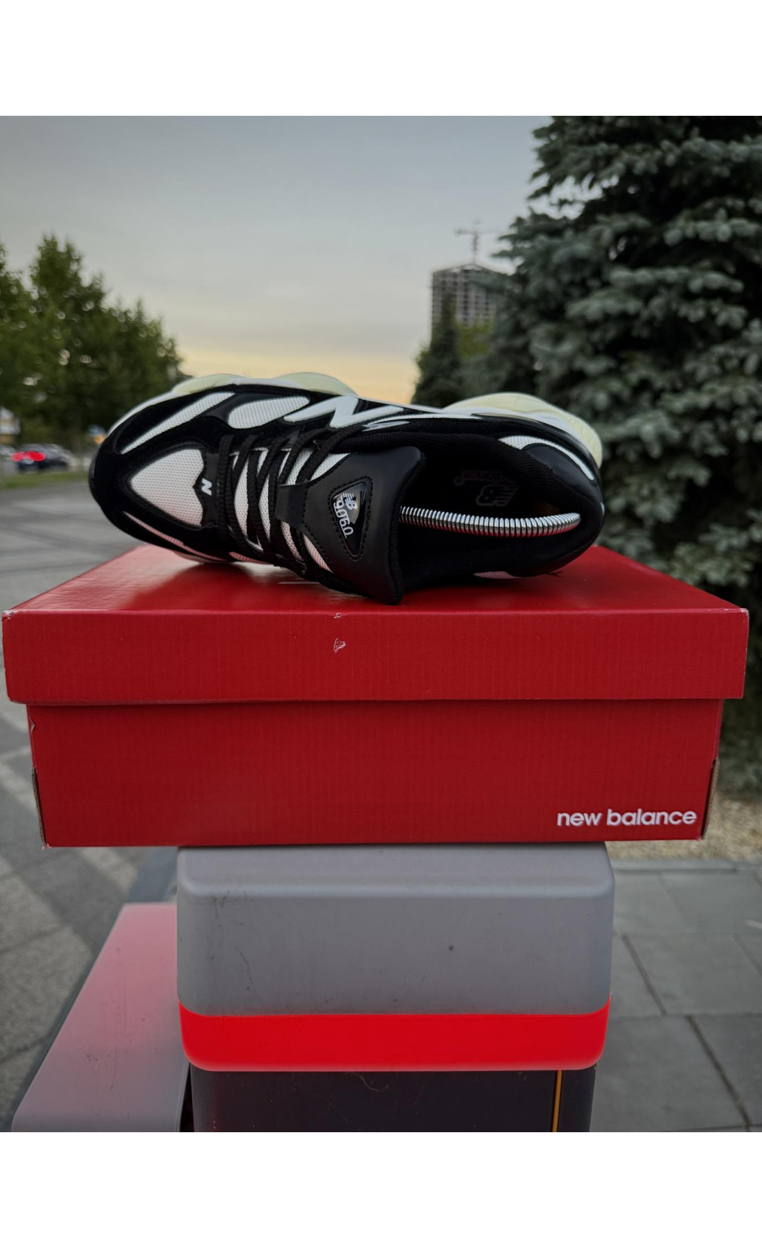 Чоловічі кросівки  Кросівки new balance (чорні) (1148-7)