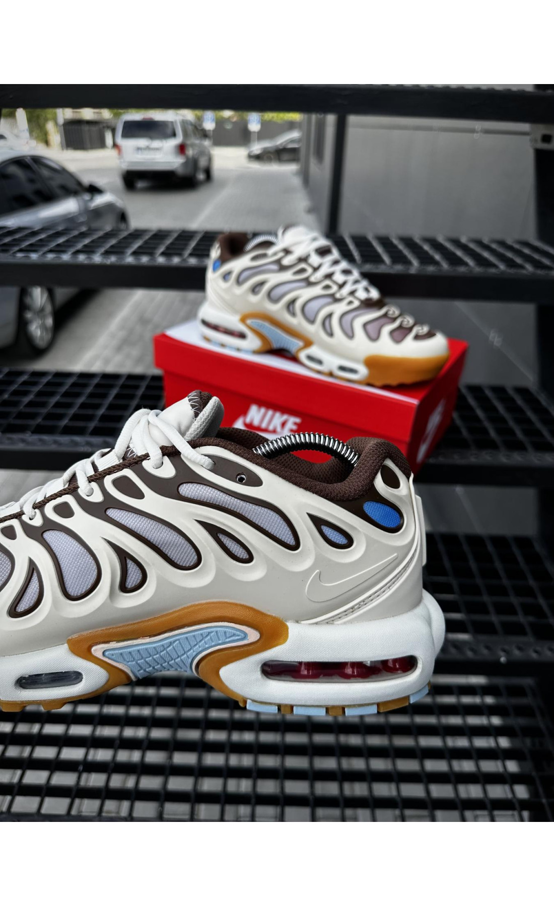 Чоловічі кросівки  Кросівки nike air tn plus drift (creamy color) (1268-2)