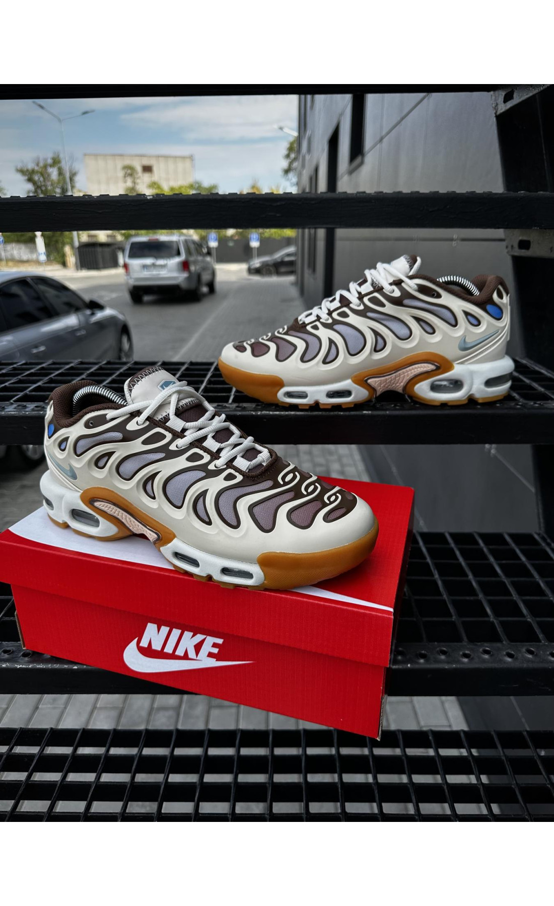 Чоловічі кросівки  Кросівки nike air tn plus drift (creamy color) (1268-2)