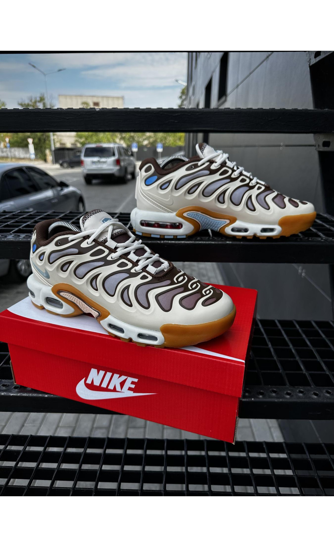 Чоловічі кросівки  Кросівки nike air tn plus drift (creamy color) (1268-2)