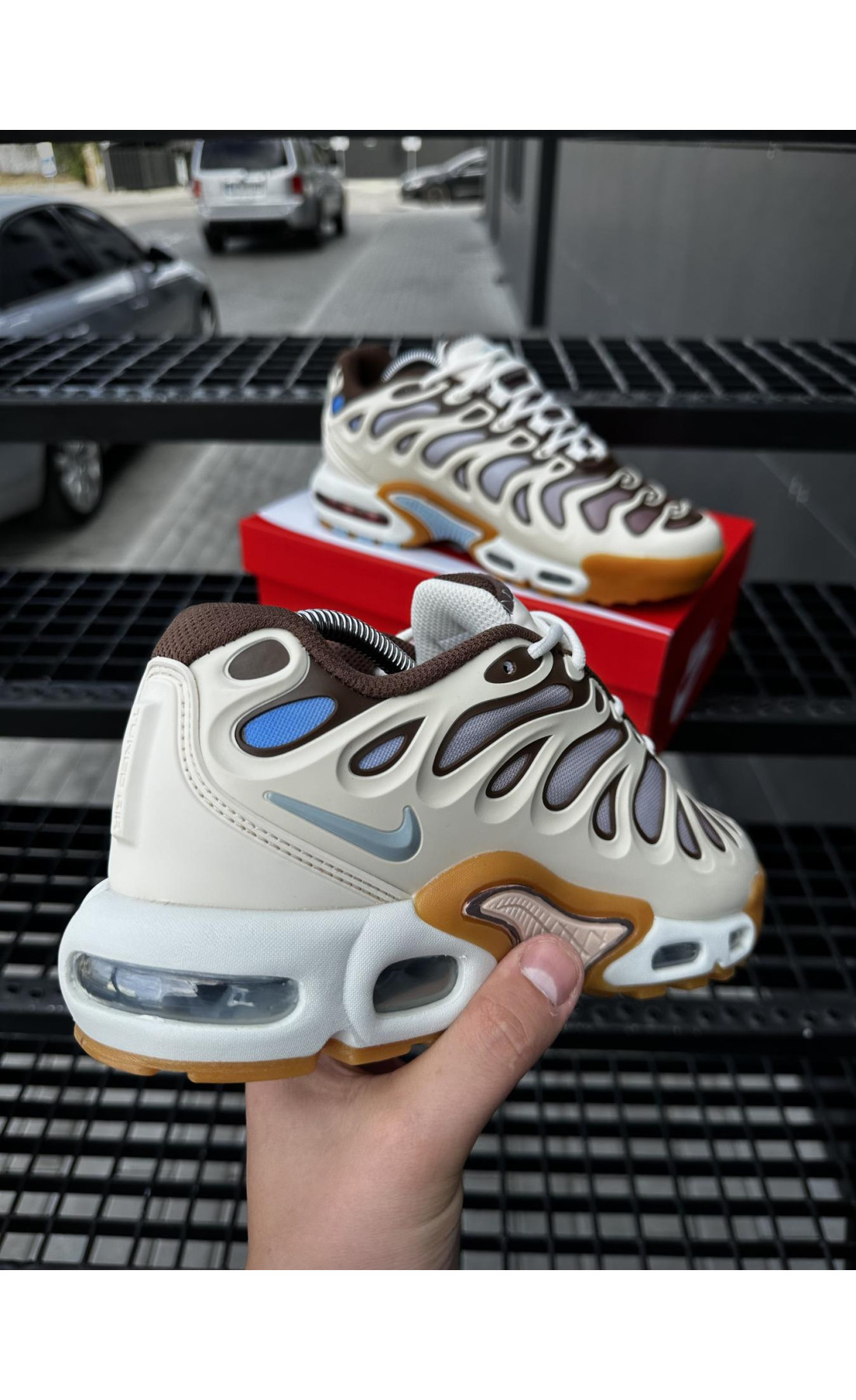 Чоловічі кросівки  Кросівки nike air tn plus drift (creamy color) (1268-2)