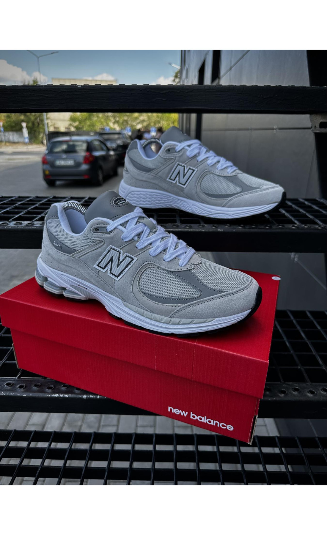 Чоловічі кросівки  Кросівки new balance r (gray & light) (5558-1)