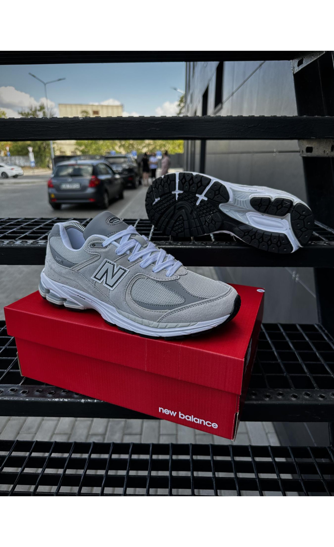 Чоловічі кросівки  Кросівки new balance r (gray & light) (5558-1)