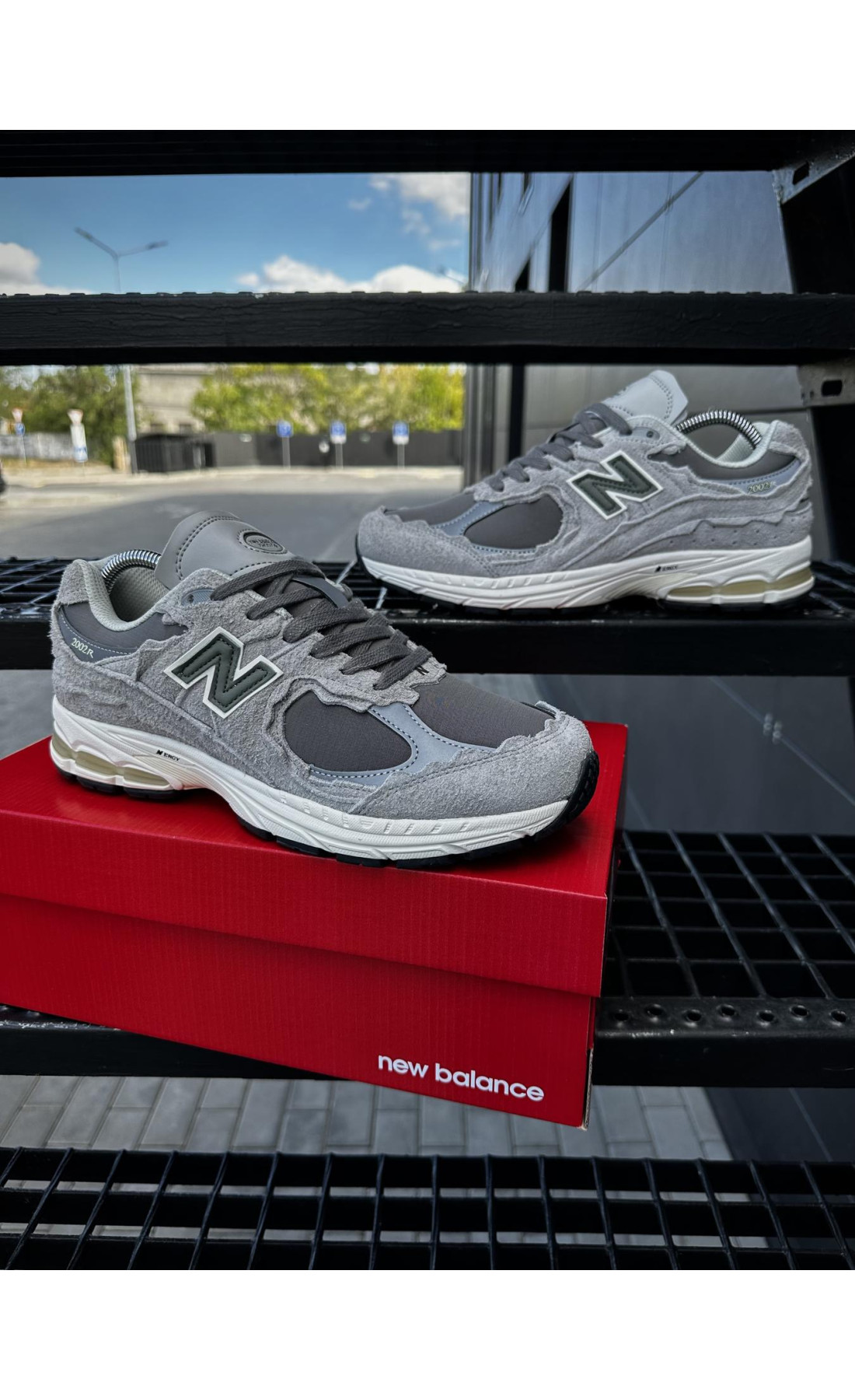 Чоловічі кросівки  Кросівки new balance r (gray) (917-7)