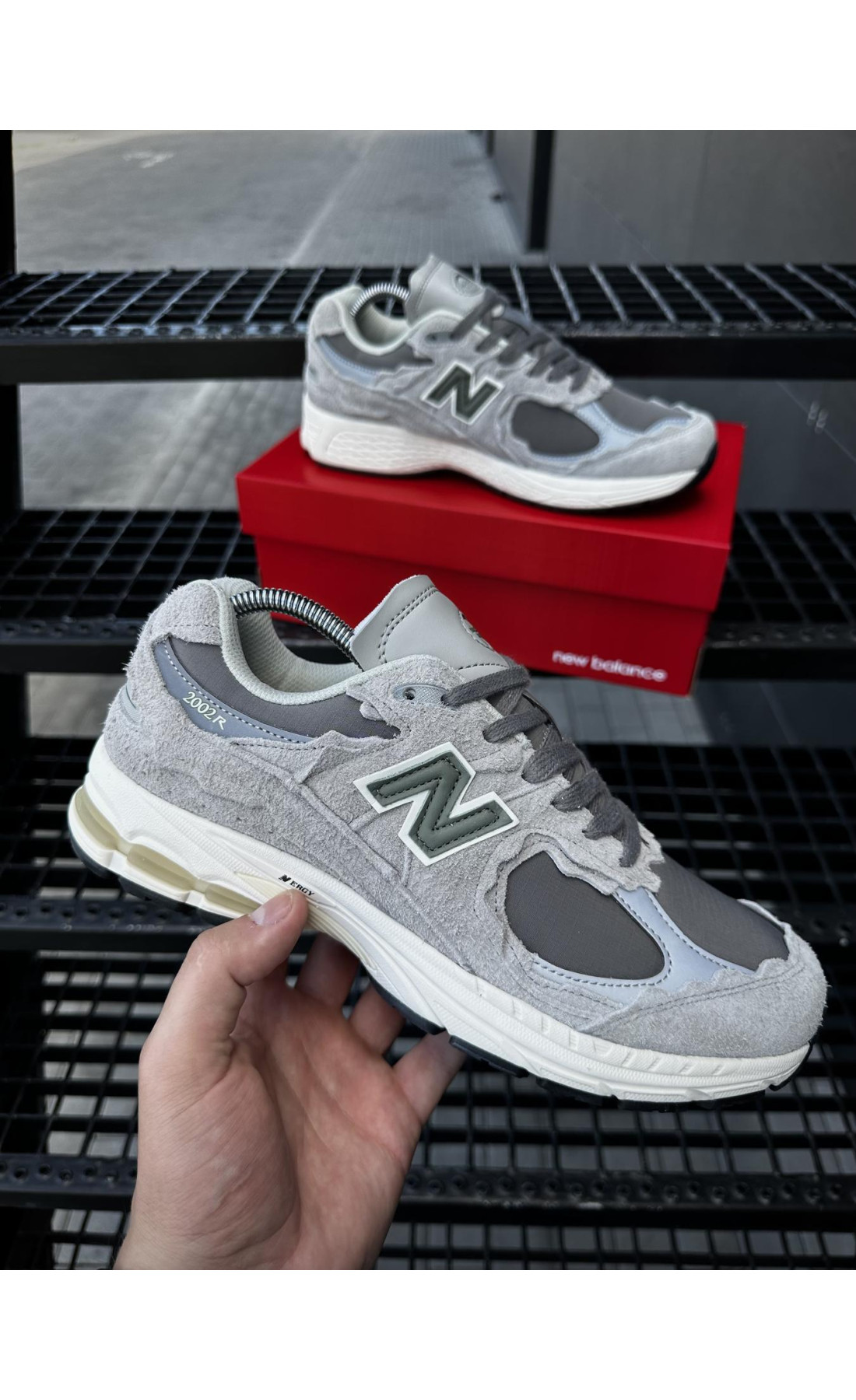 Чоловічі кросівки  Кросівки new balance r (gray) (917-7)