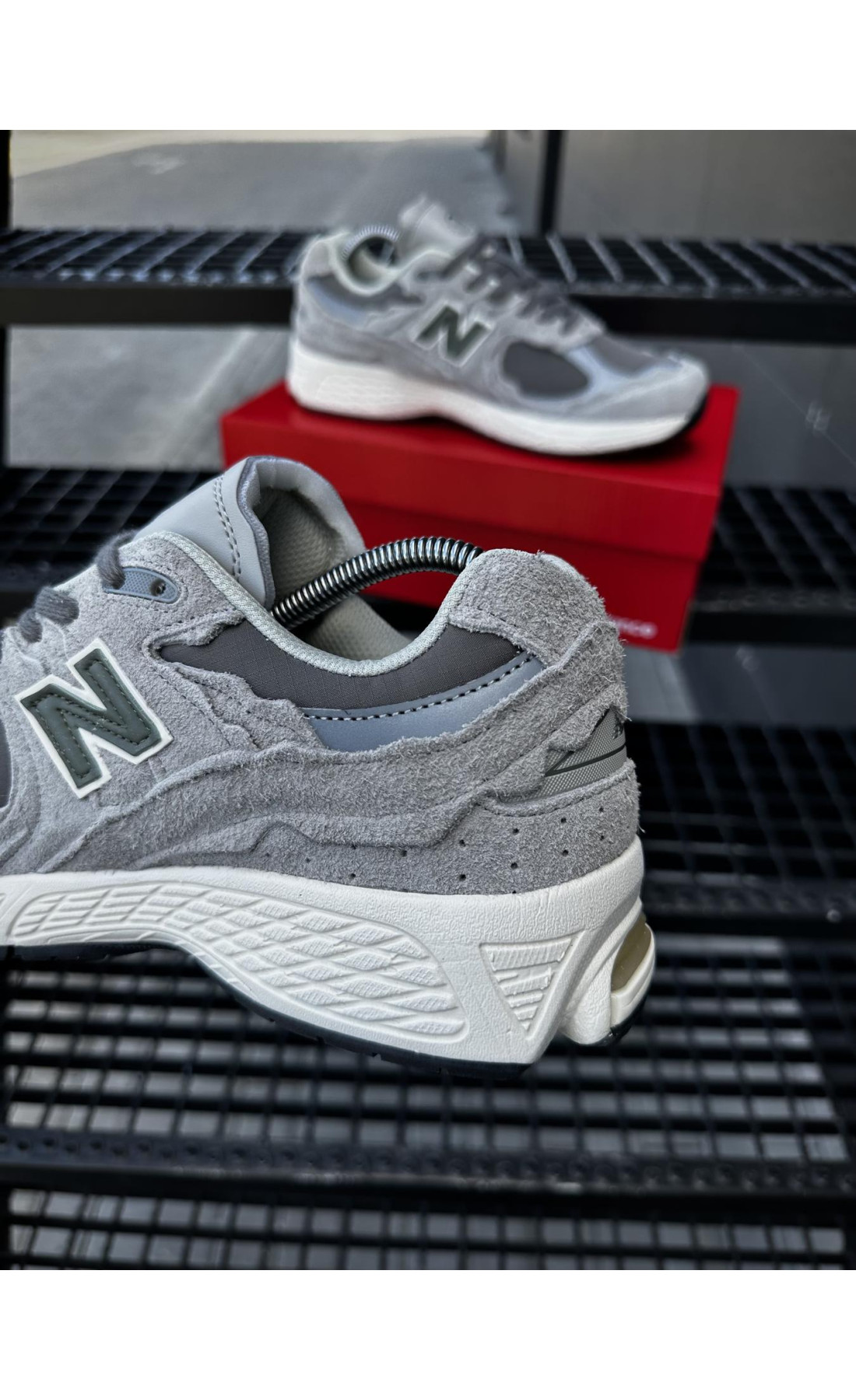 Чоловічі кросівки  Кросівки new balance r (gray) (917-7)