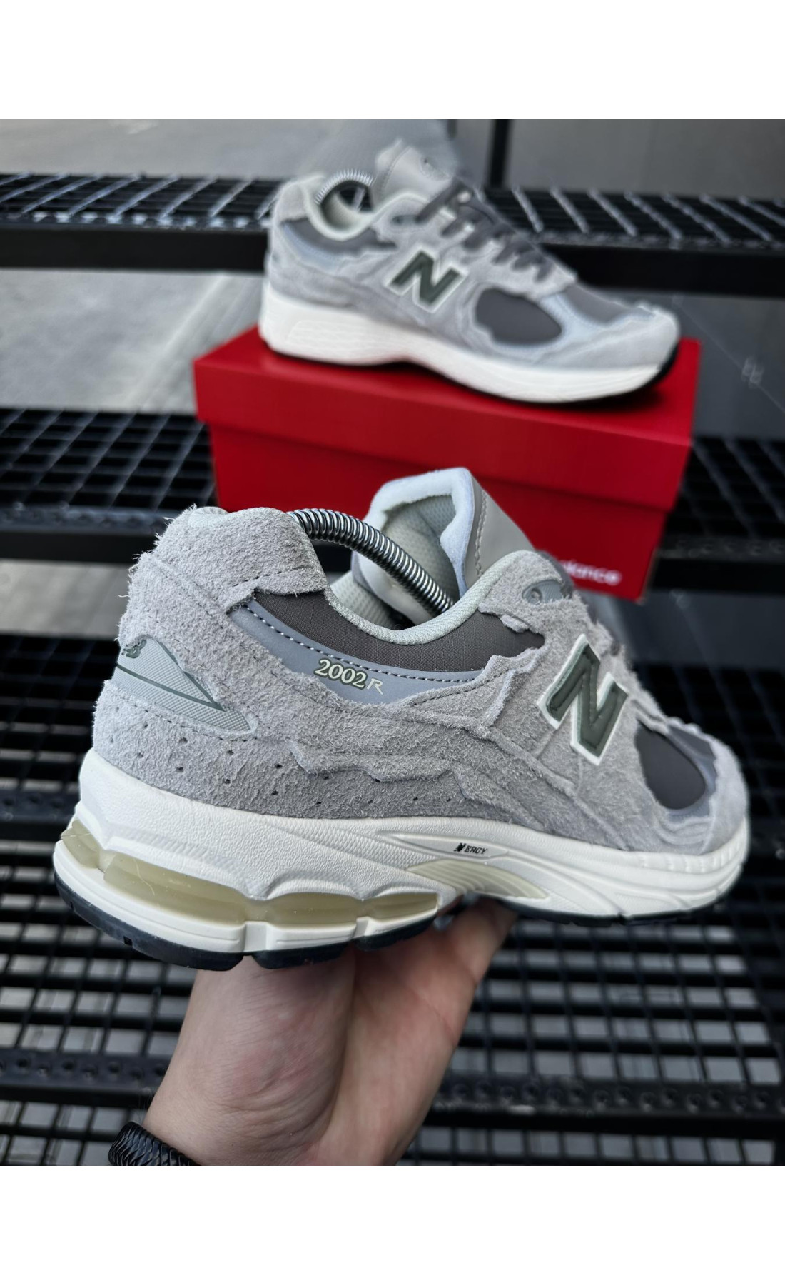 Чоловічі кросівки  Кросівки new balance r (gray) (917-7)