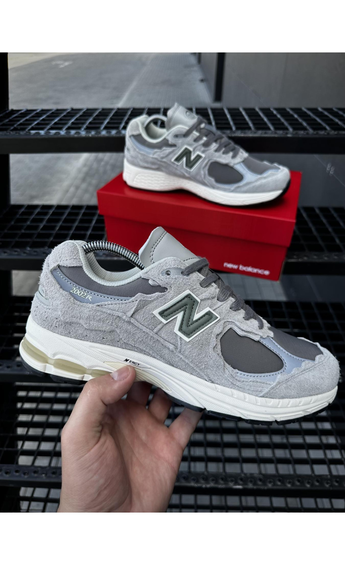 Чоловічі кросівки  Кросівки new balance r (gray) (917-7)