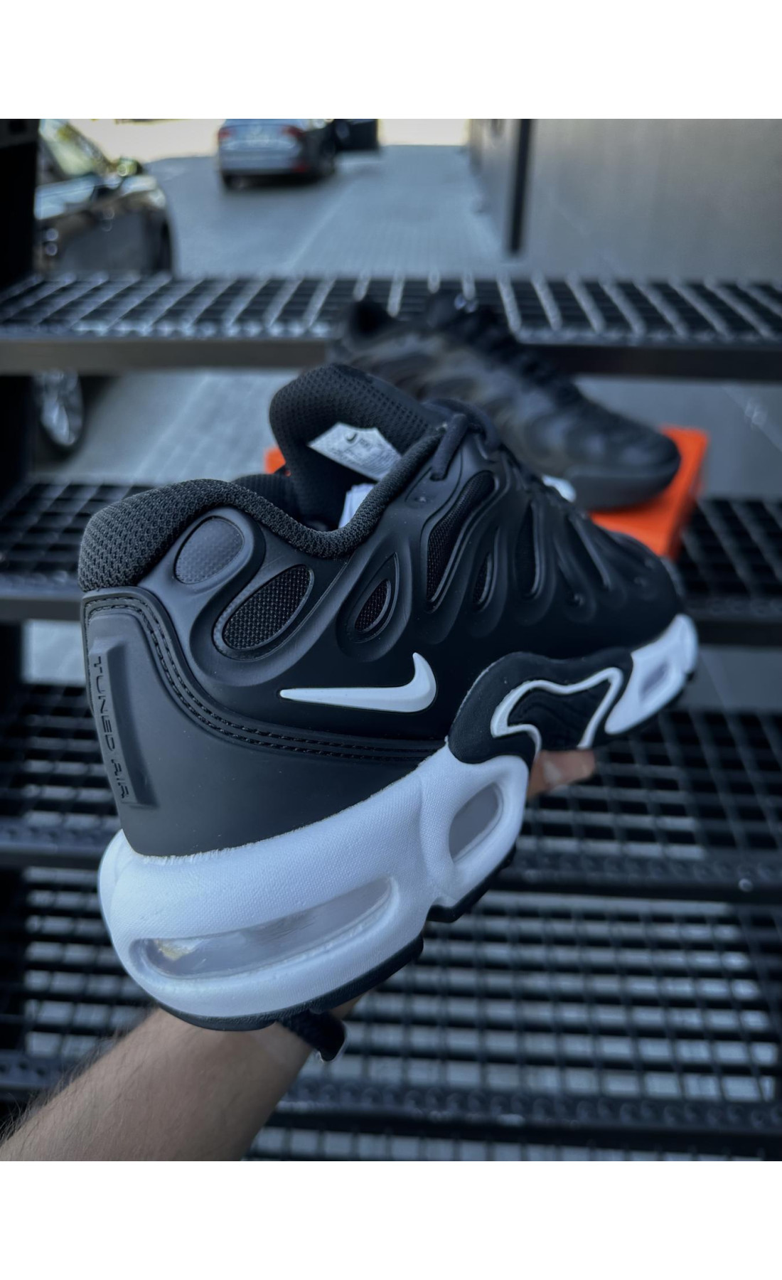 Чоловічі кросівки  Кросівки nike air tn plus drift (black & white) (1268-16)