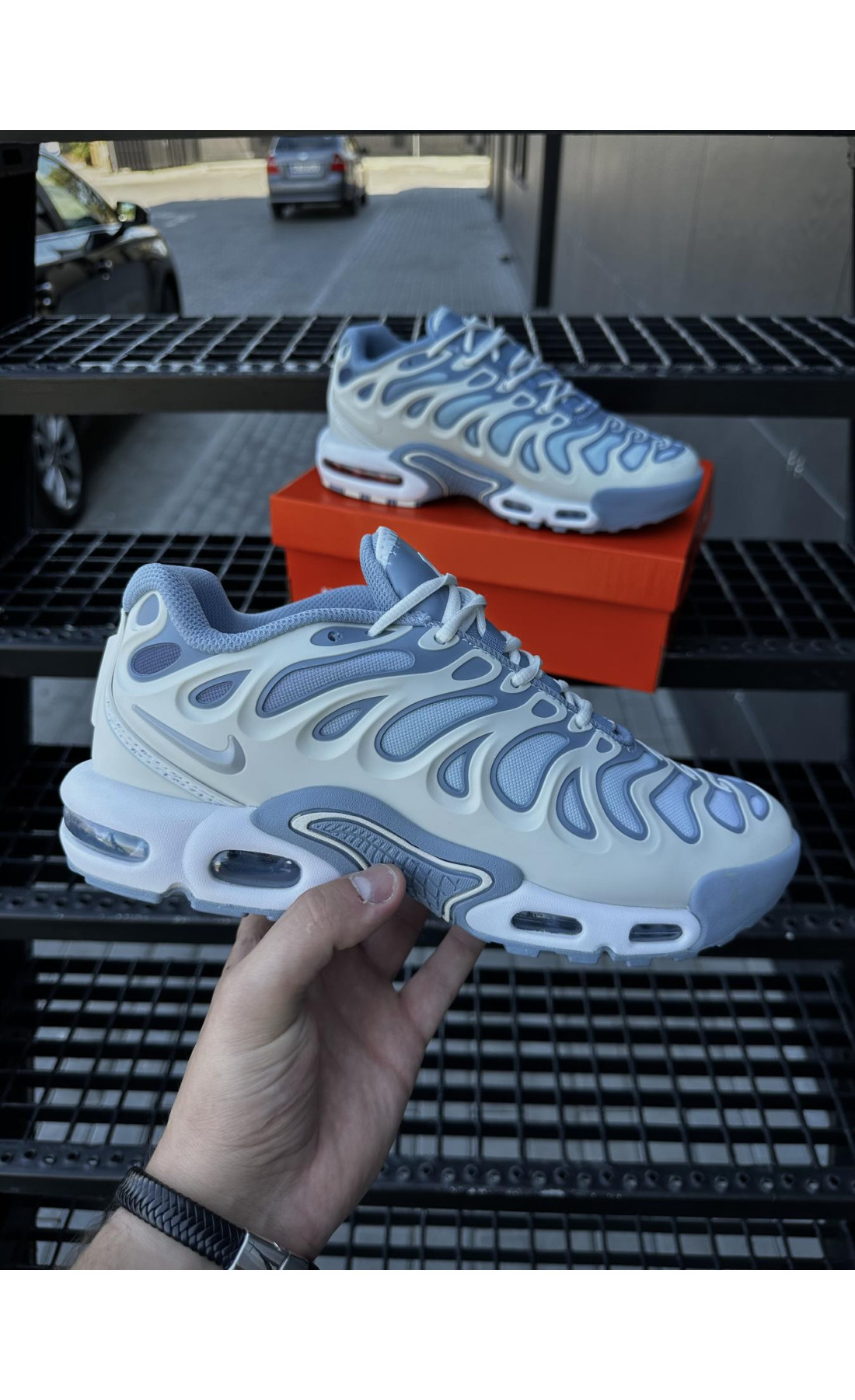 Чоловічі кросівки  Кросівки nike air tn plus drift (blue tint) (1268-14)