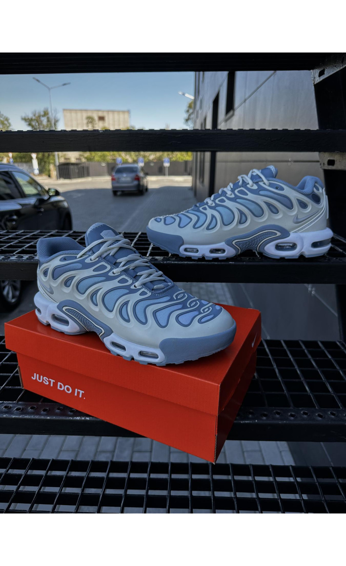 Чоловічі кросівки  Кросівки nike air tn plus drift (blue tint) (1268-14)