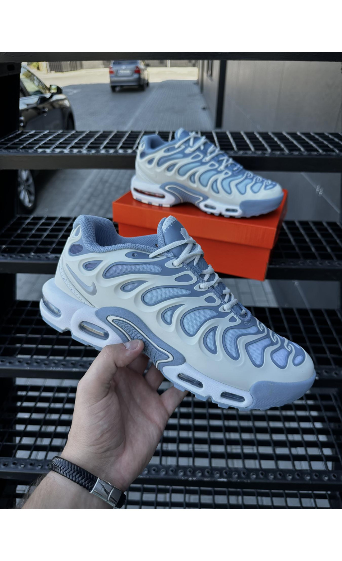 Чоловічі кросівки  Кросівки nike air tn plus drift (blue tint) (1268-14)