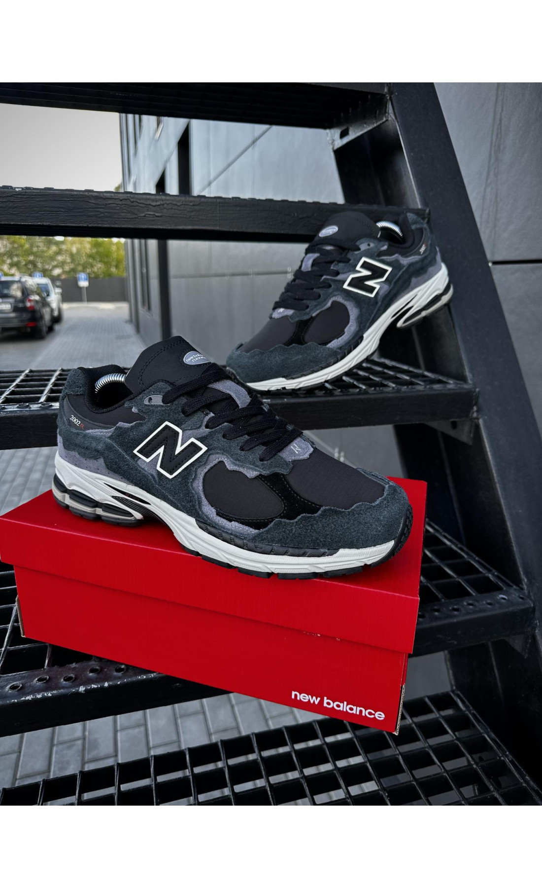 Чоловічі кросівки  Кросівки new balance r (dark green) (917-11)