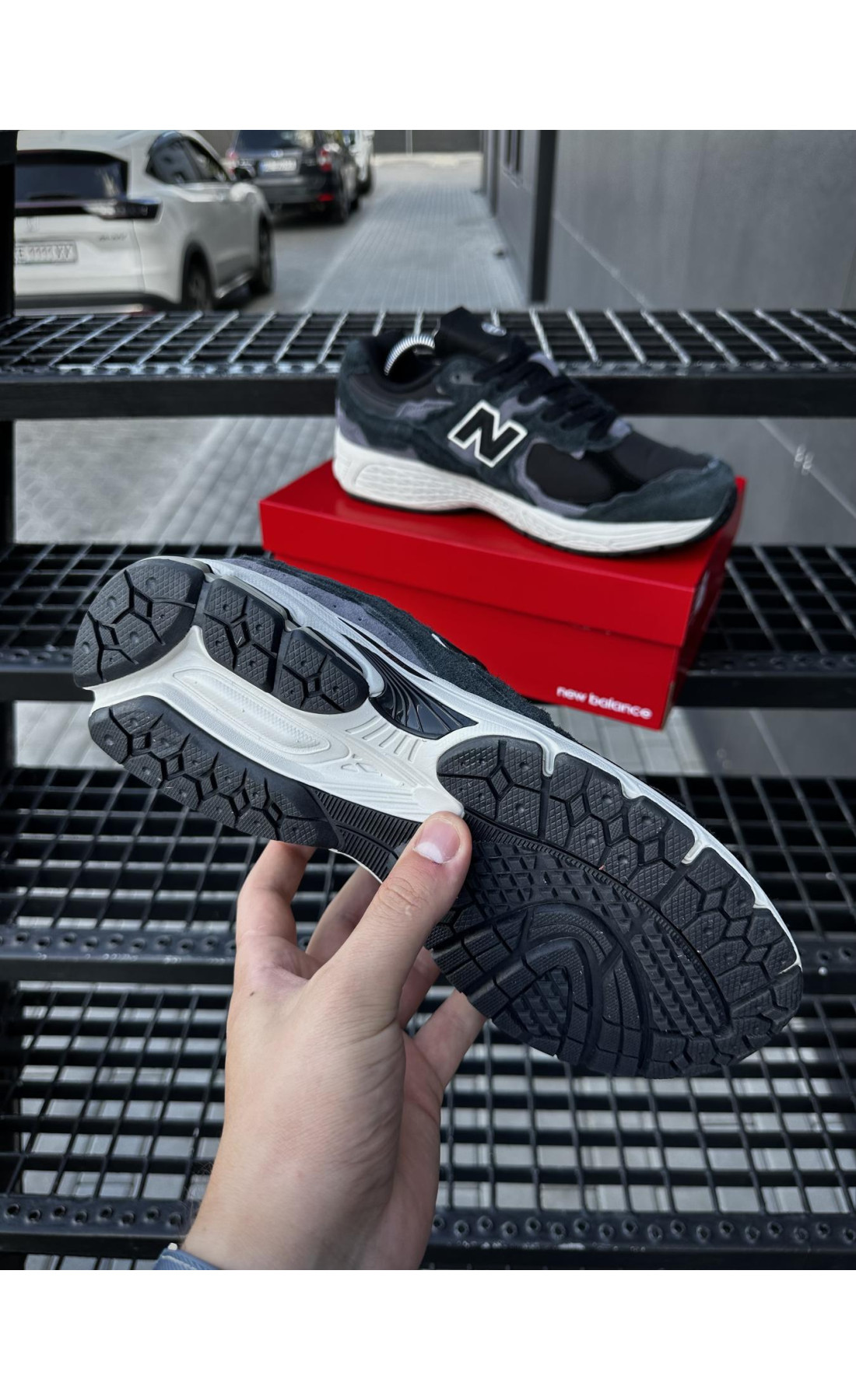 Чоловічі кросівки  Кросівки new balance r (dark green) (917-11)