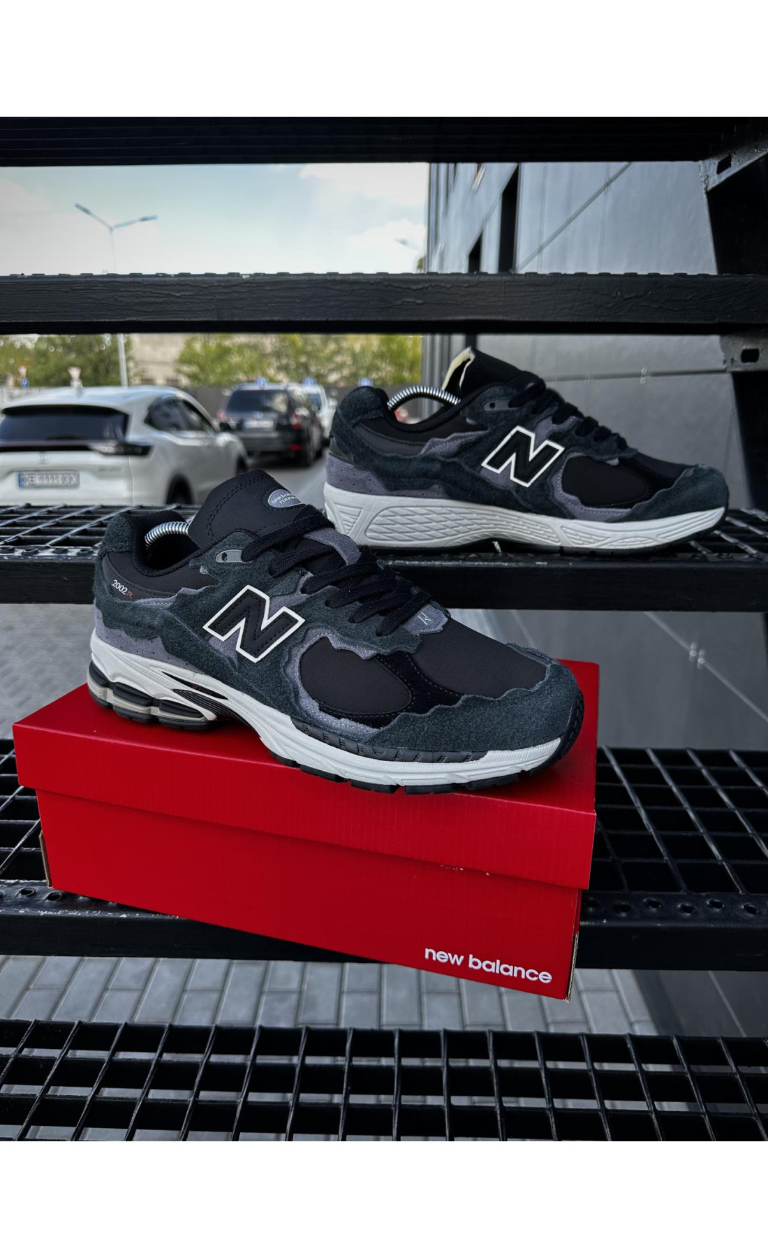 Чоловічі кросівки  Кросівки new balance r (dark green) (917-11)
