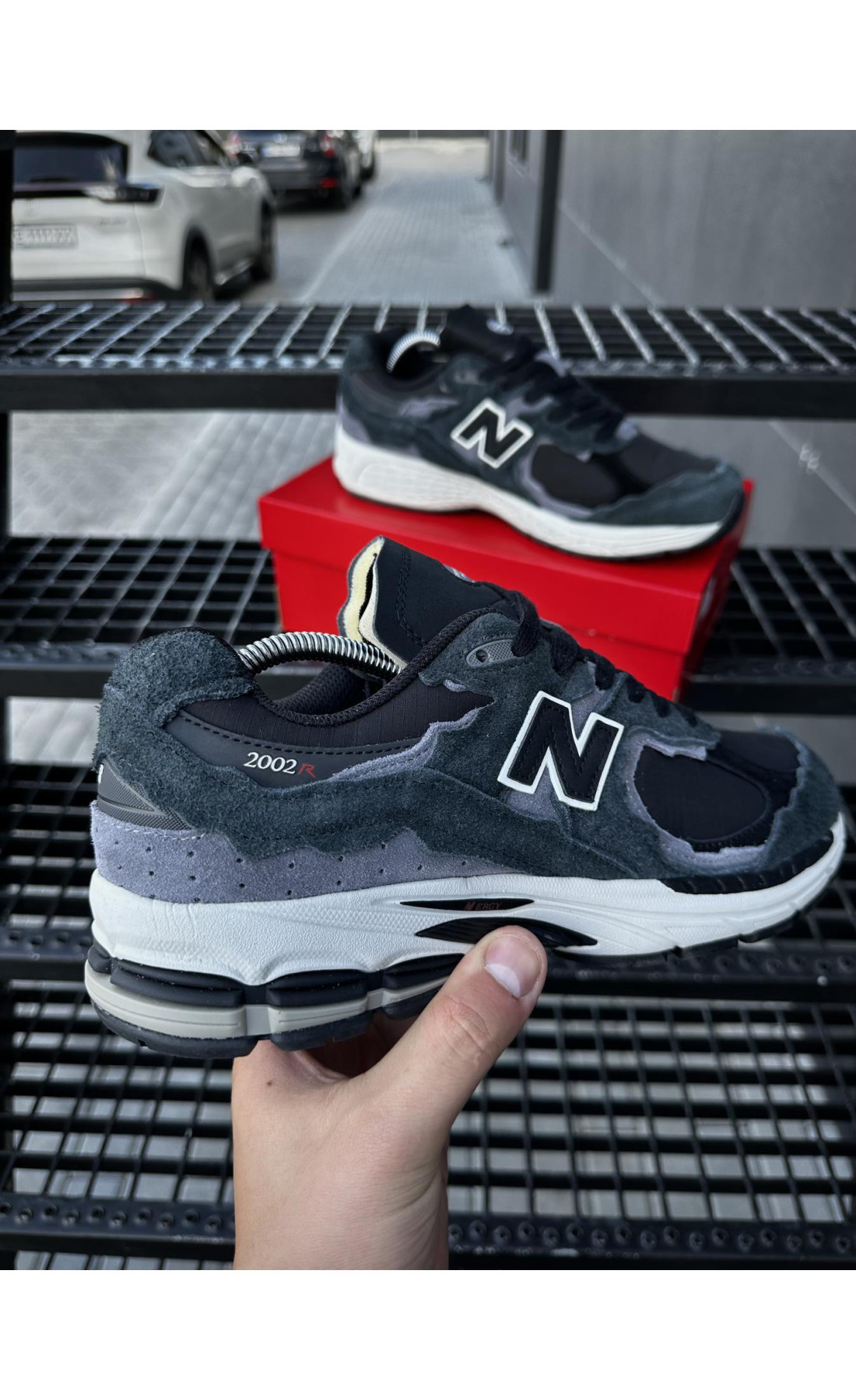 Чоловічі кросівки  Кросівки new balance r (dark green) (917-11)