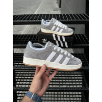 Чоловічі кросівки  Кросівки adidas campus (dark gray) (5503-2)