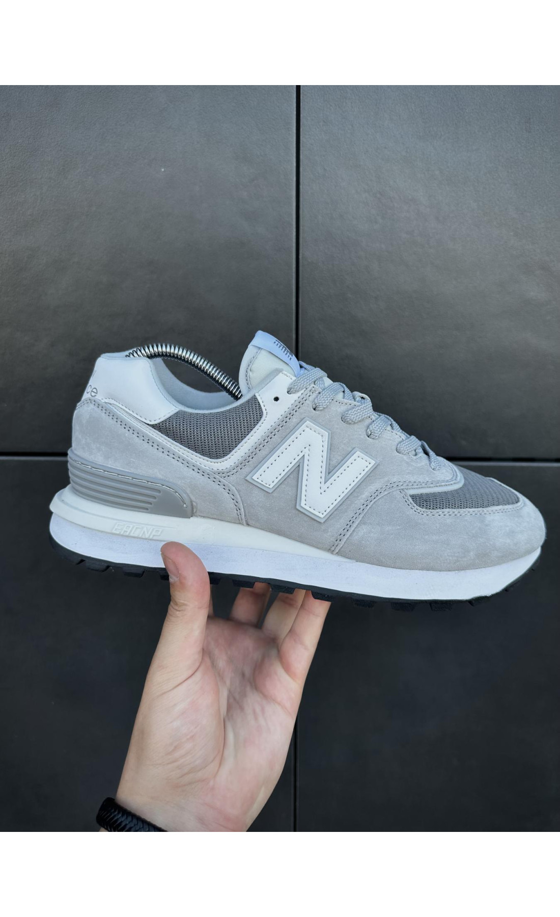 Чоловічі кросівки  Кросівки new balance legacy (сірі) (5496-4)