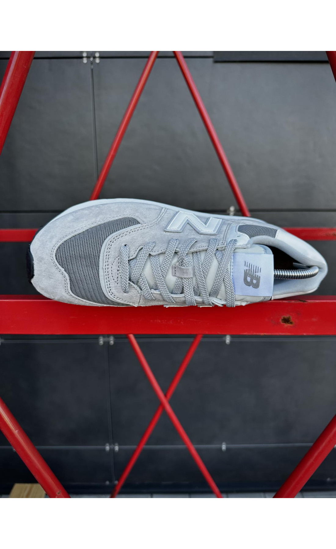 Чоловічі кросівки  Кросівки new balance legacy (сірі) (5496-4)