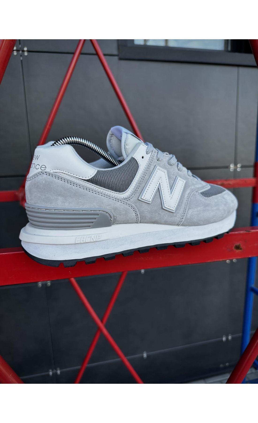 Чоловічі кросівки  Кросівки new balance legacy (сірі) (5496-4)