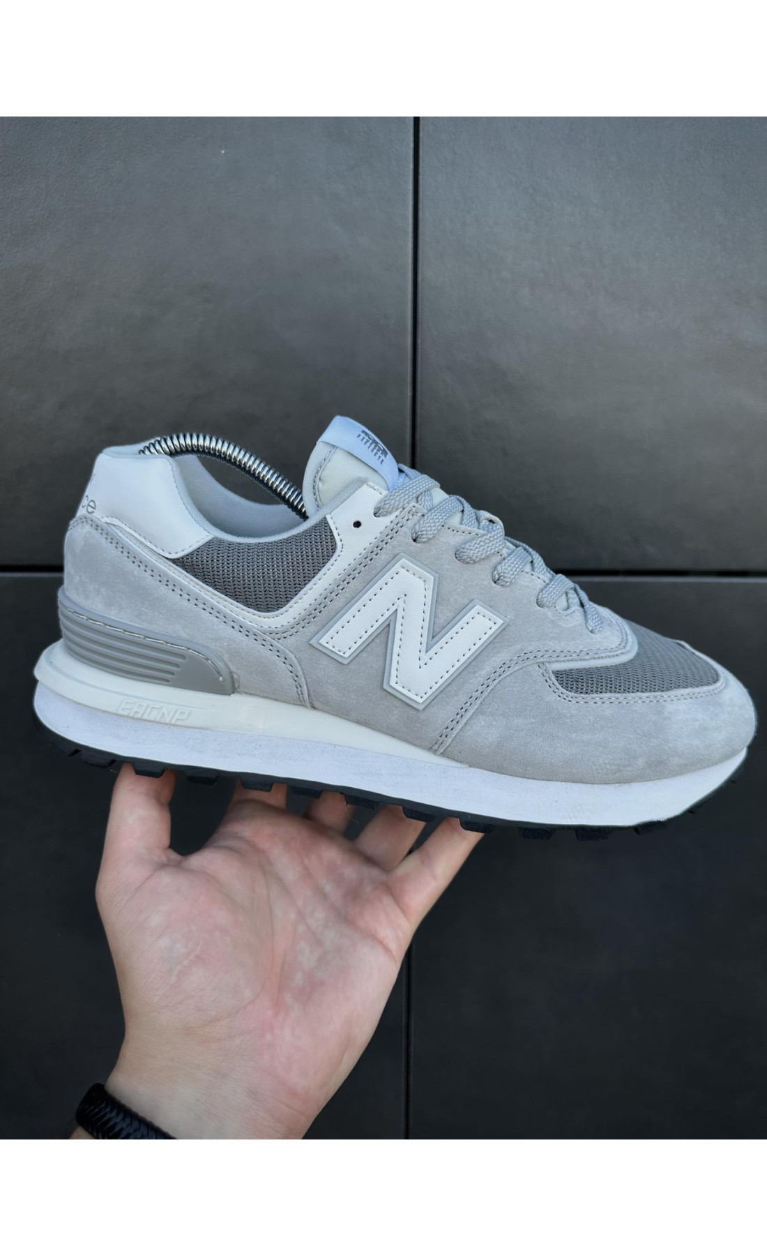 Чоловічі кросівки  Кросівки new balance legacy (сірі) (5496-4)
